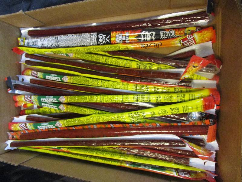 lot 71 image: Shelf Pulled Candy Beef Jerky