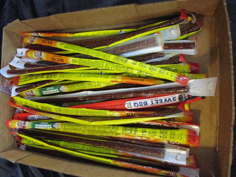 lot 72 image: Shelf Pulled Candy Beef Jerky