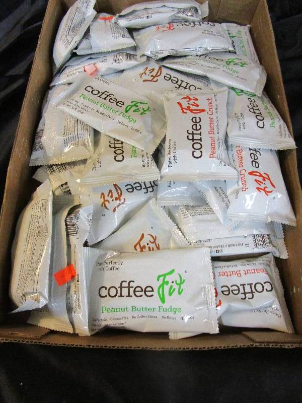 lot 93 image: Shelf Pulled Candy Coffee Chocolate Bars Delicious with your Coffee