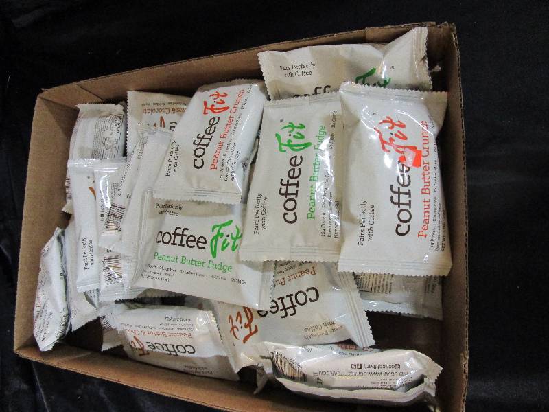lot 94 image: Shelf Pulled Candy Coffee Chocolate Bars Delicious with your Coffee