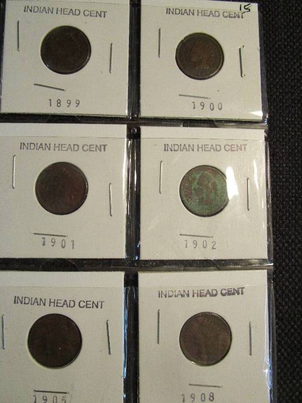 6-Indian Head cents