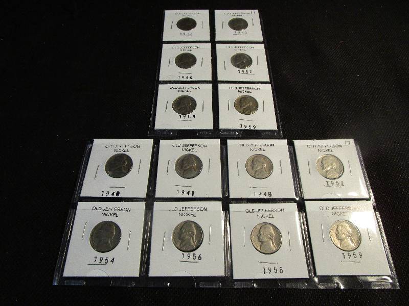 14- Old Jefferson Nickels