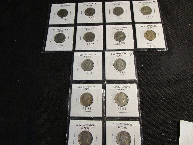 14- Old Jefferson Nickels