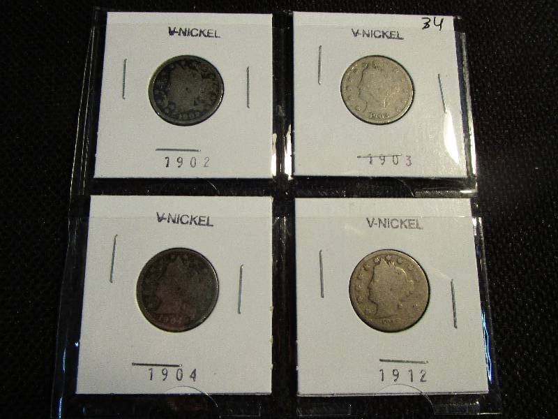 4- V Nickels