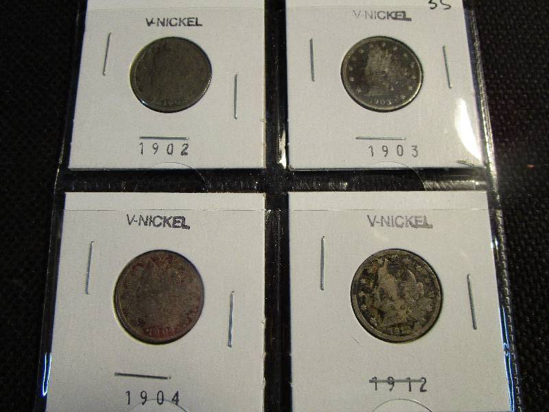 4- V Nickels