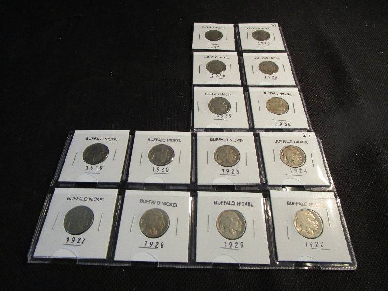 14- Buffalo Nickels