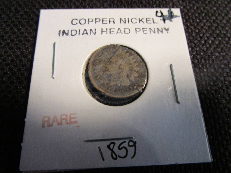 Rare Copper Nickel Indian Head Penny