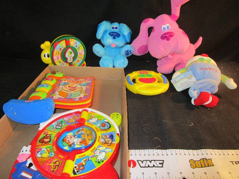 Kids Toys, Blue Clues, Play School and Fisher Price