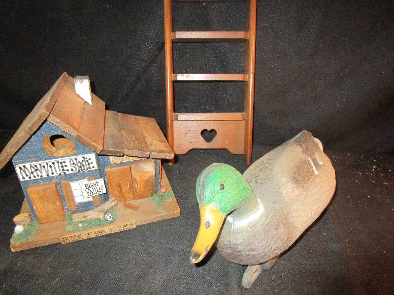 Bird House and Duck Decoy
