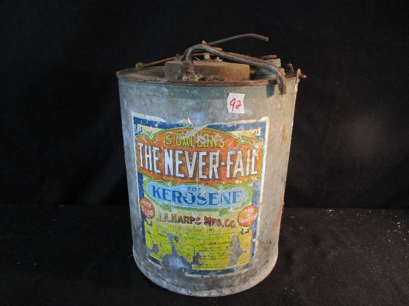 Old Metal Can Never Fail Kerosene
