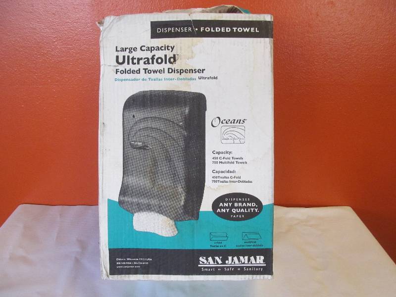 San Jamar towel dispenser