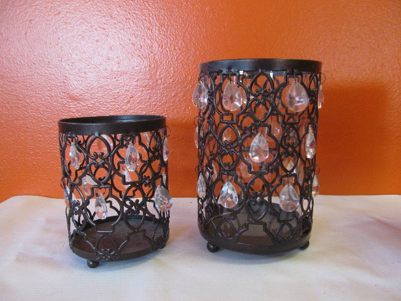 pillar candle holders