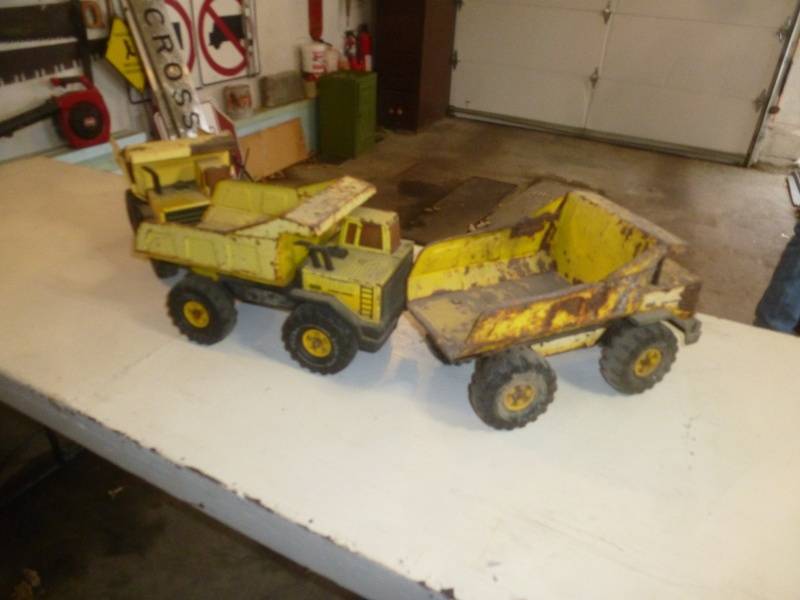 Tonka Dump Trucks x 3