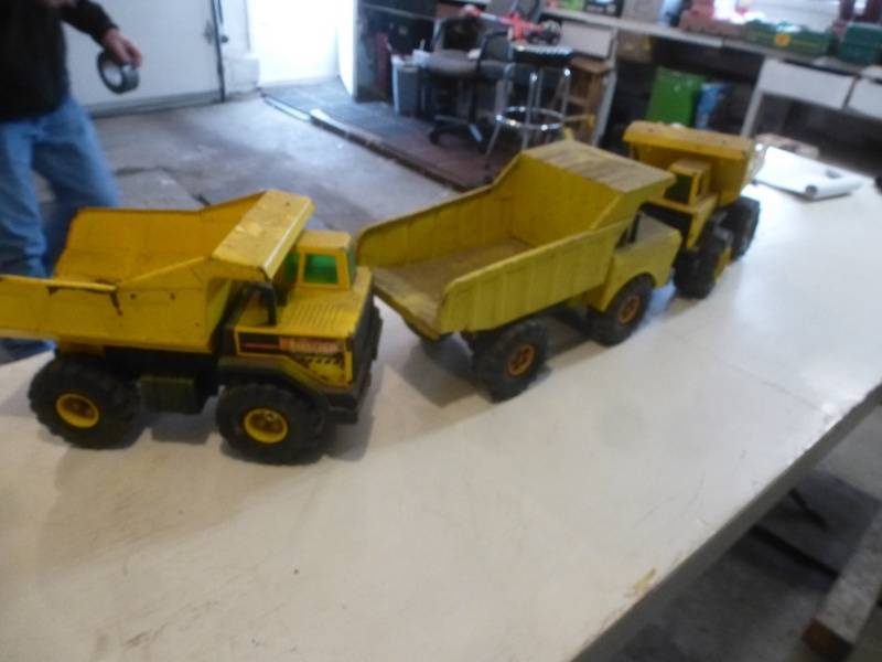 Tonka Dump Trucks x 3