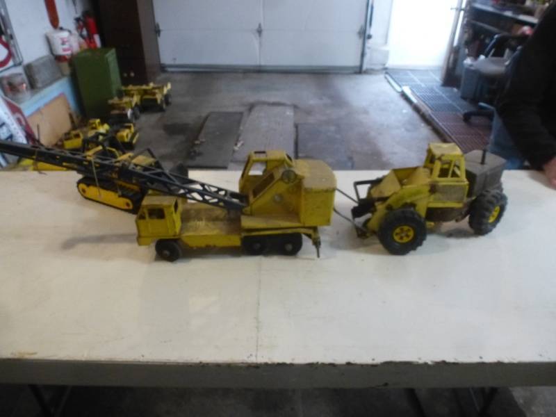 Tonka Wheel Loader, Dozer & Crane