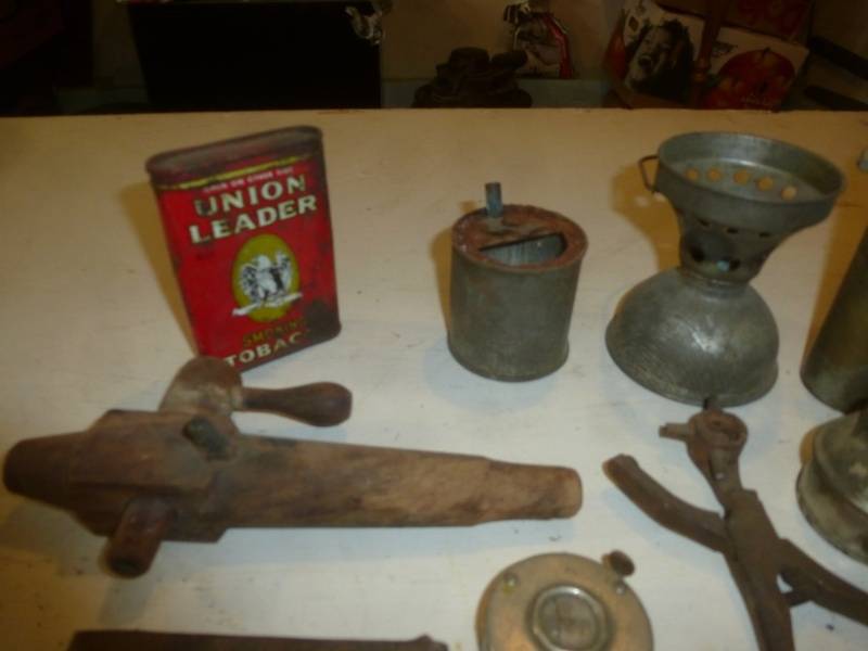 Antique Tools and containers