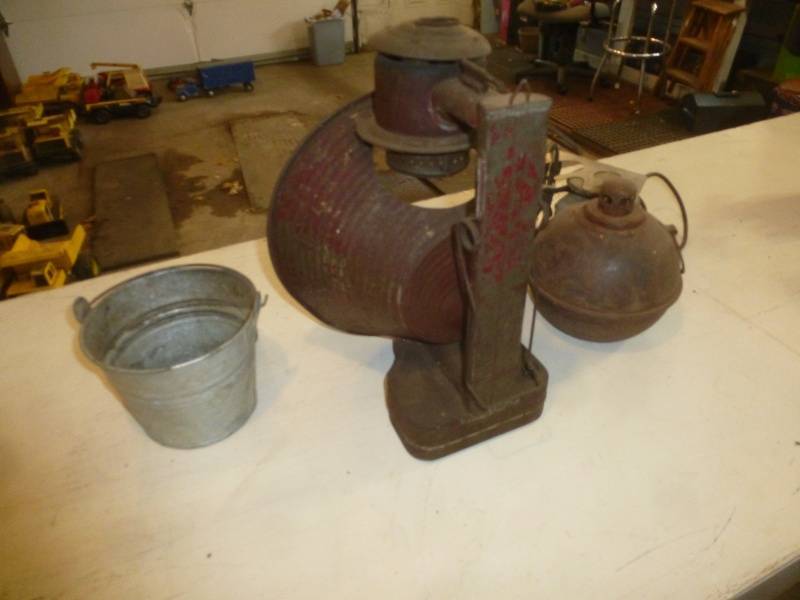 Antique Kerosene Lantern, Torch