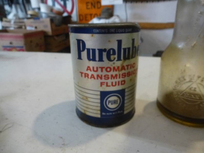 Antique Oil Cans Kendall, Purelube, BOE Mfg