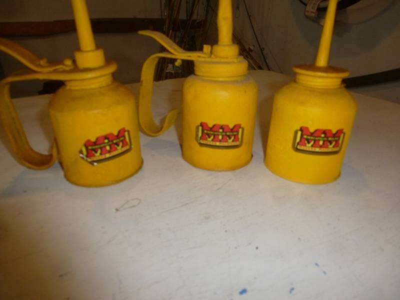 Minneapolis Moline Oil Cans x 3