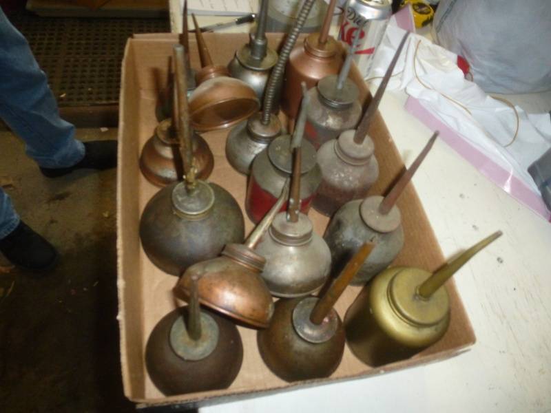 Antique Oil Cans