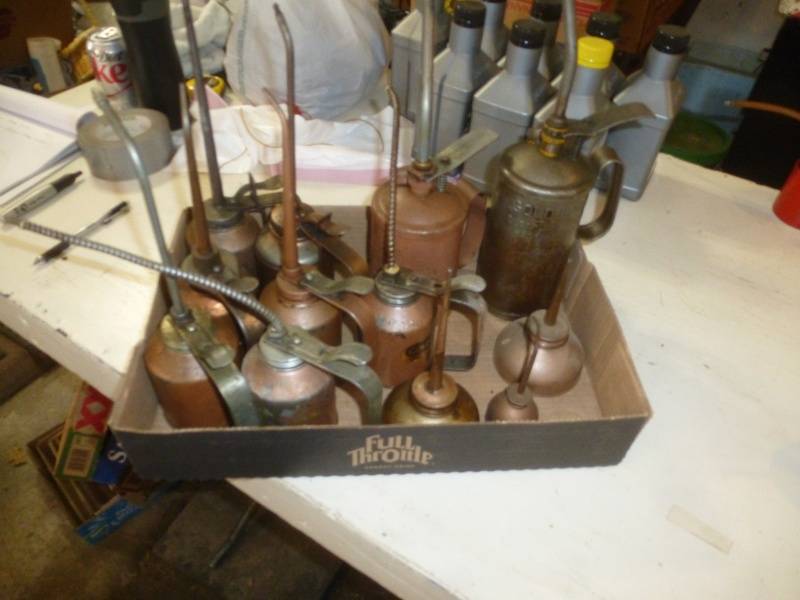 Golden Rod Oil Can Collection