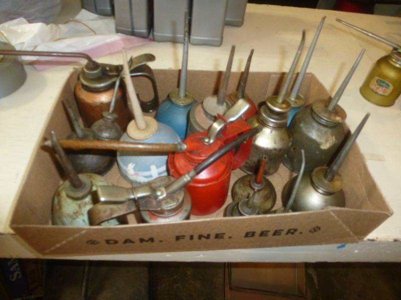 Eagle Oil Can Collection