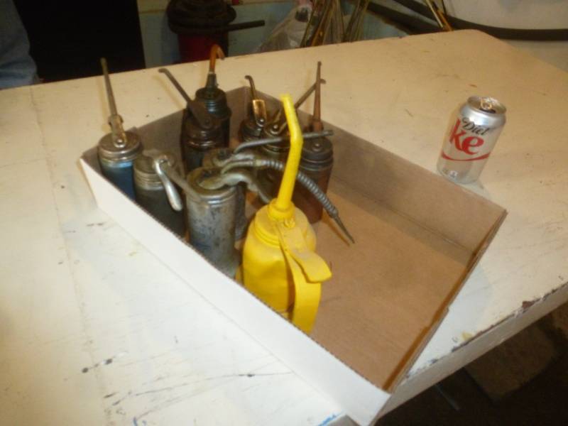 Antique Oil Can Collection
