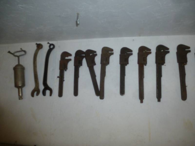 Antique Monkey Wrench Set