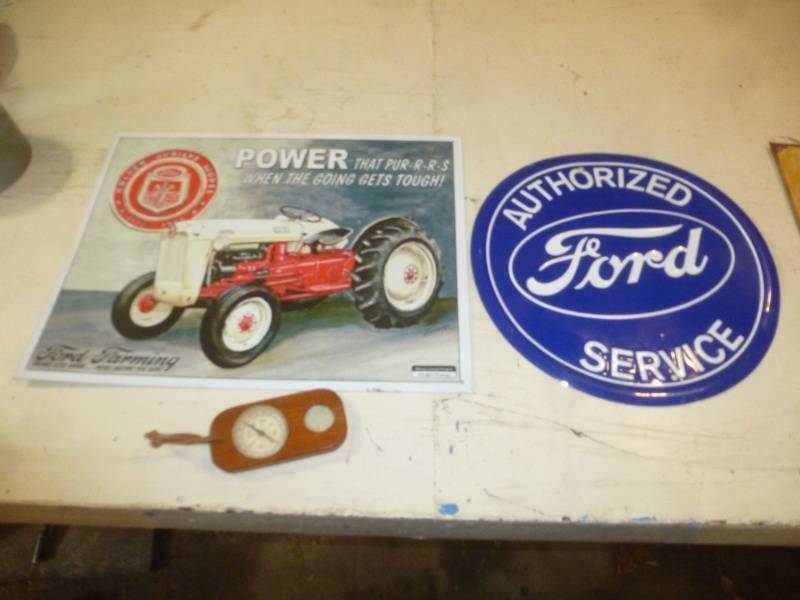 Ford Jubilee Tin Sign