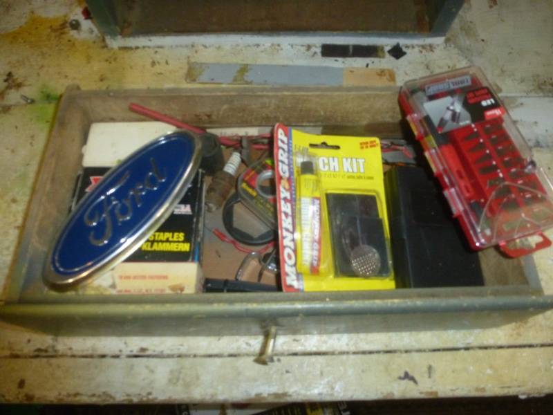 Wood Tool Chest & Tools