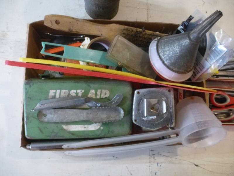 Garage Household Items x 2 Boxes