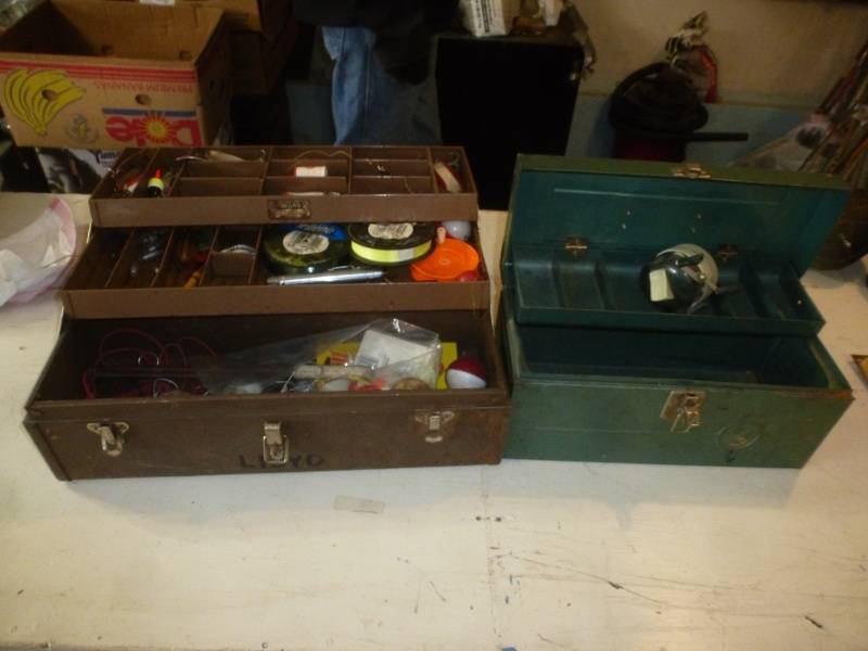 Fish Tackle Boxes x 2
