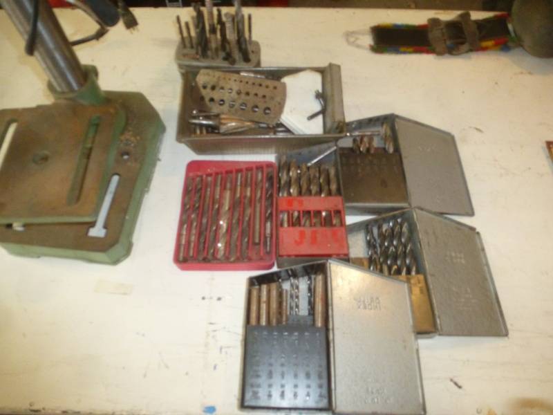 Drill Press and Bits