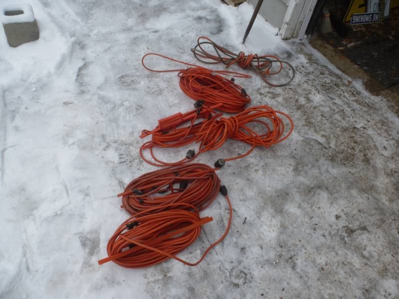 Electrical Cords x 6