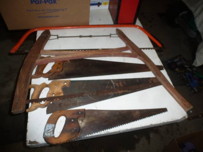 Assorted Antique Saws