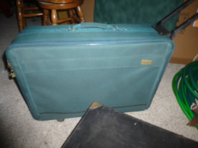 Suit Cases, Garden Hose, Travel Chest