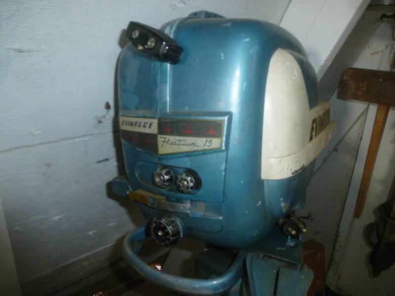 Antique Boat Motors Evinrude, Johnson