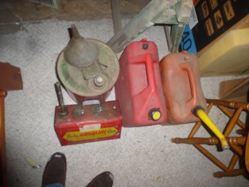 Antique Gas Cans