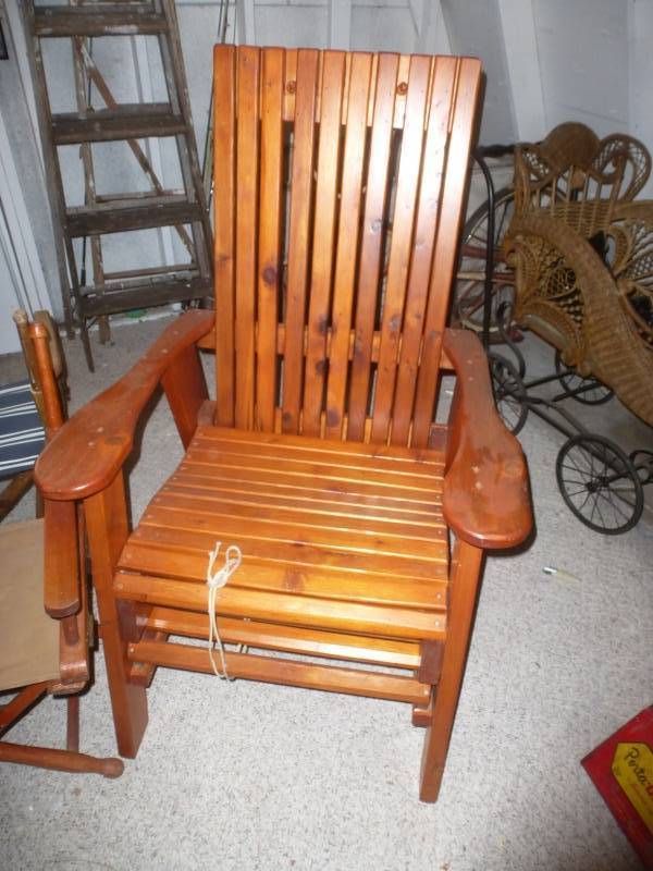 Adirondack Chair With Foot Rest