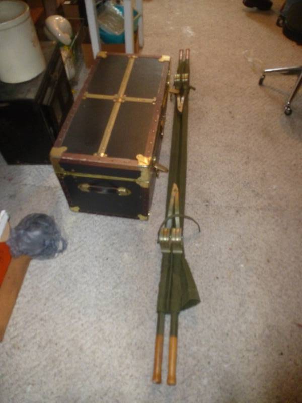 Military Gurney & Trunk