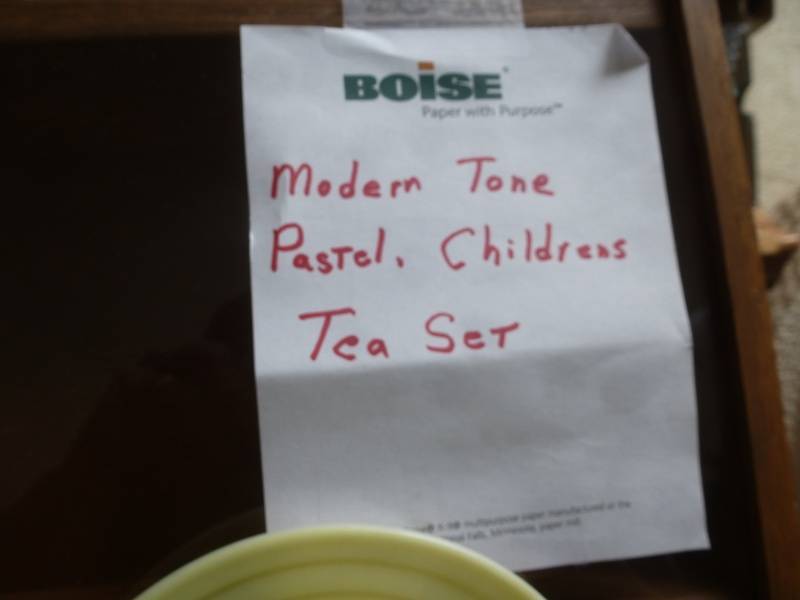 Modern Tone Pastel Childrens Tea Set