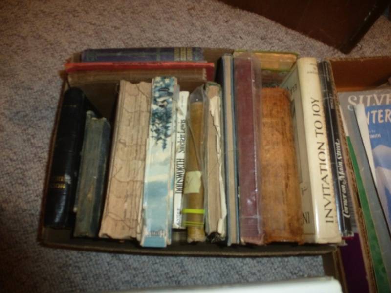 Antique Book Collection & Music Sheets