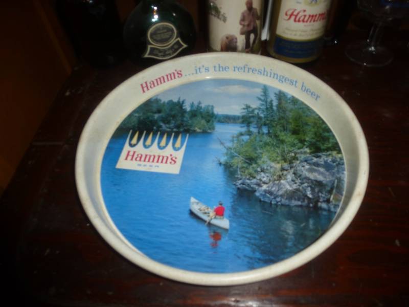 Hamms Beer Glass & Serving Tray Collection