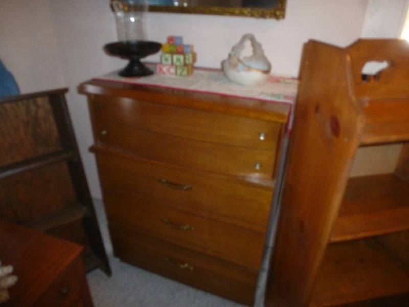Dresser & 2 Book Cases