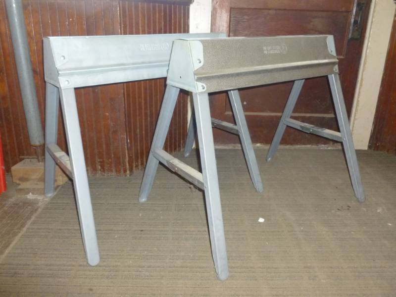 lot 7 image: Saw Horses