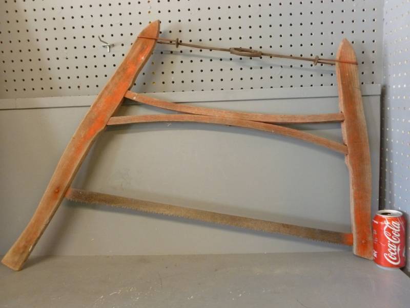 lot 45 image: Antique Bucksaw