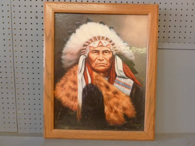 lot 49 image: Native American Themed