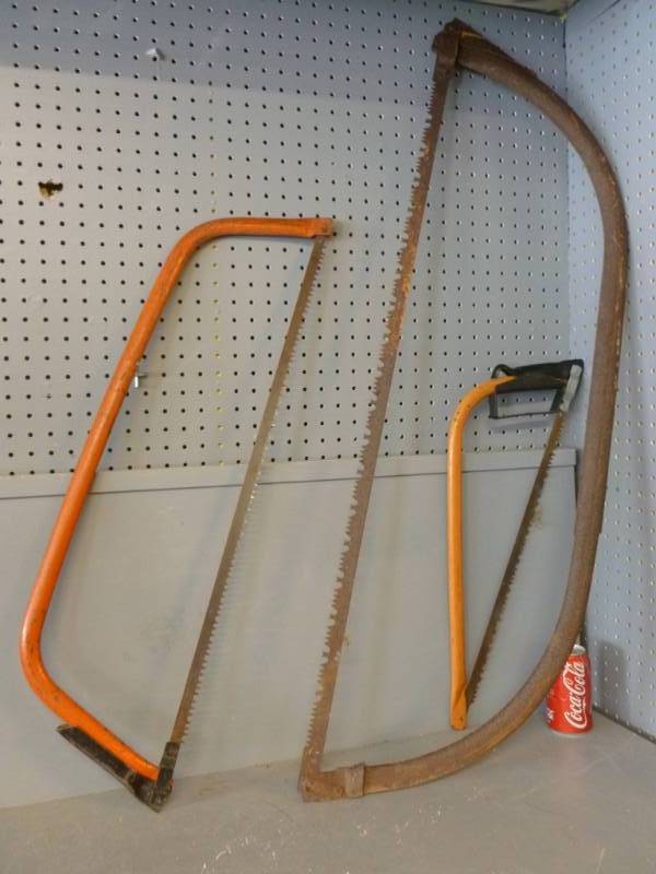 lot 81 image: Bow Saws