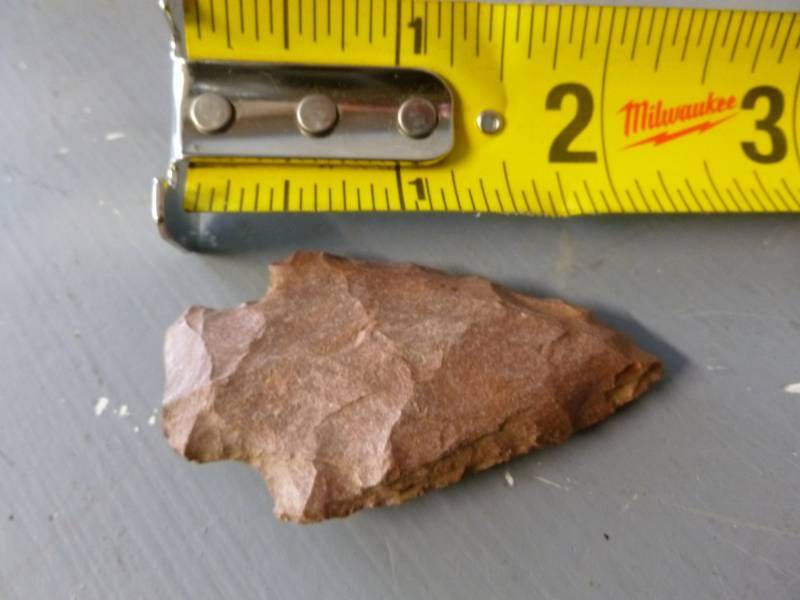 lot 123 image: Native American Arrowhead