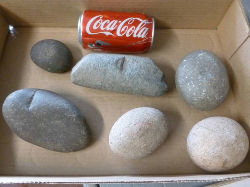 lot 173 image: Native American Rocks